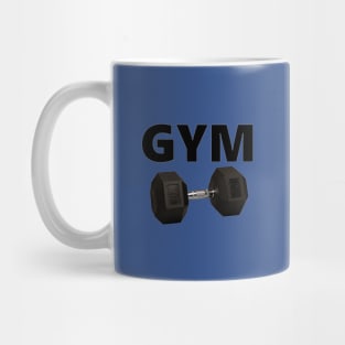 Dumbbell Gym (Black Edition) Mug